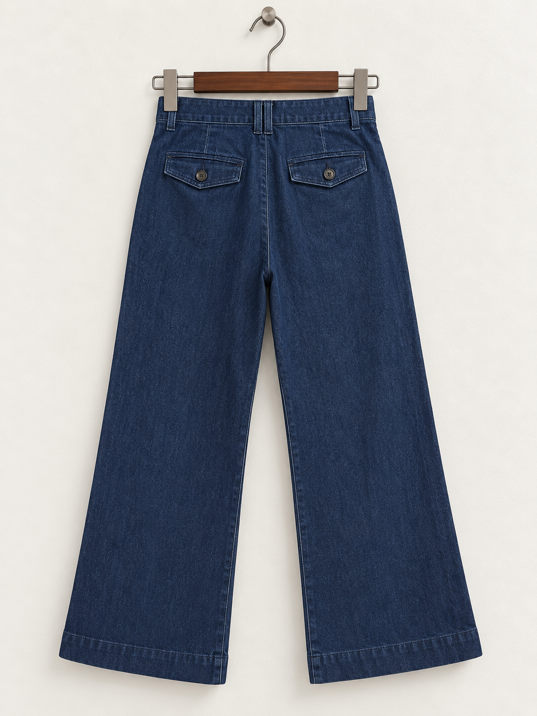Lee Women’s Dark Wash High-Rise Wide Leg Jeans