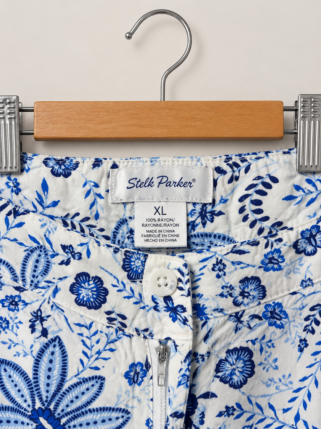 Stelk Parker Women's Floral Print Straight Leg Trousers – Size XL