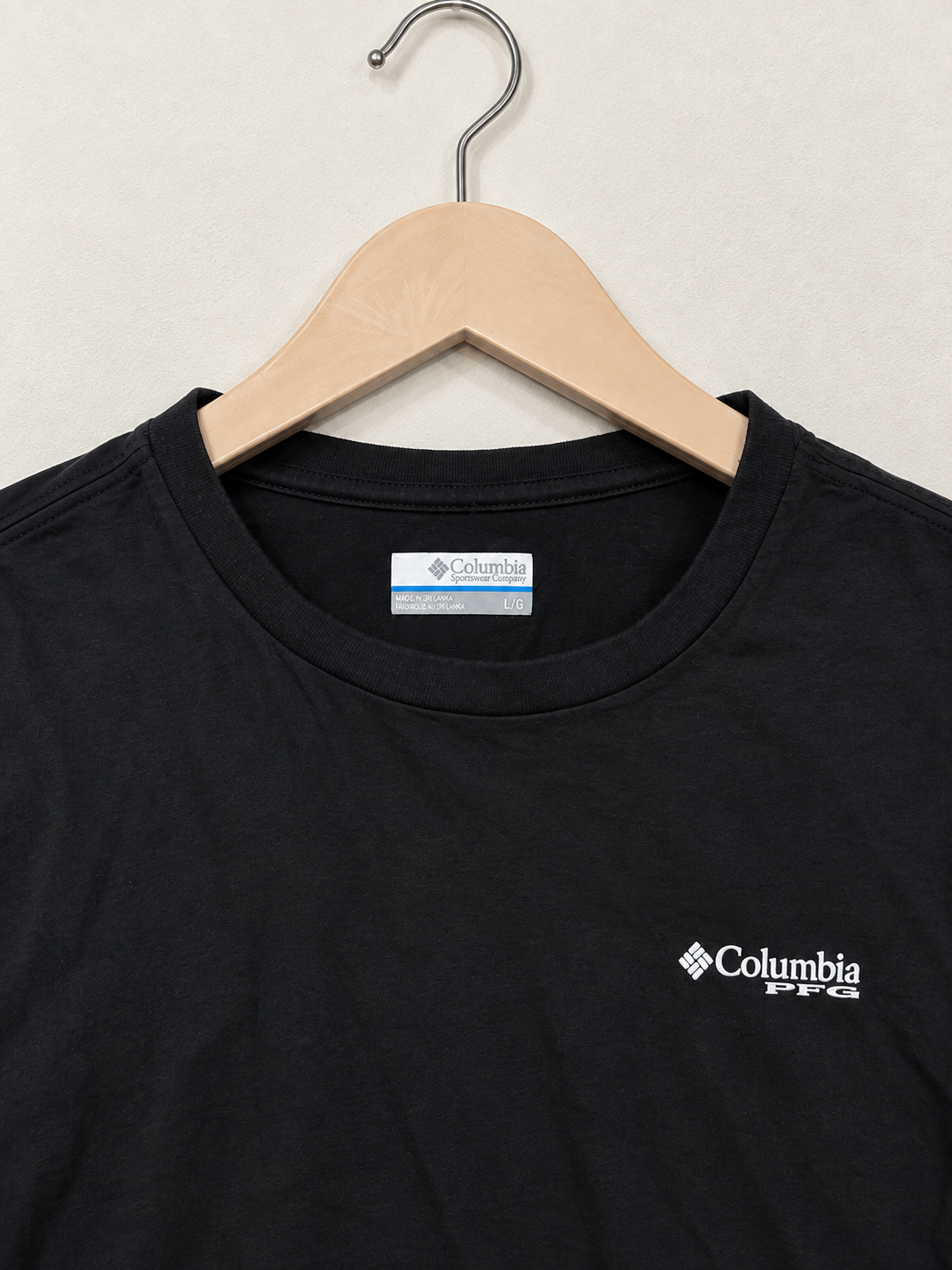 Columbia PFG - Men’s Black Fish Flag Graphic T-Shirt | Size L