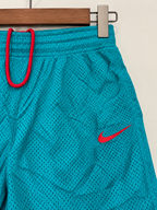 Nike Dri-FIT Teal Mesh Basketball Shorts - Size M