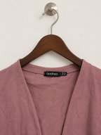 boohoo Women's Open Front Cropped Jacket