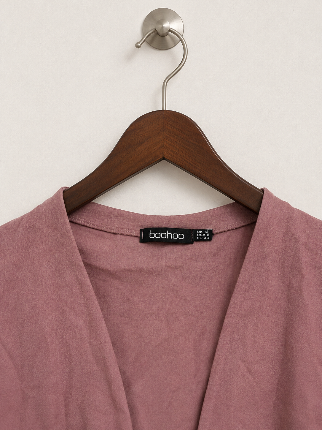 boohoo Women's Open Front Cropped Jacket