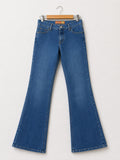 T.T. Blues Classic Medium Wash Flare Jeans – Size 7