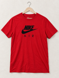 Nike Air Men's Red Graphic Crewneck T-Shirt - Size L