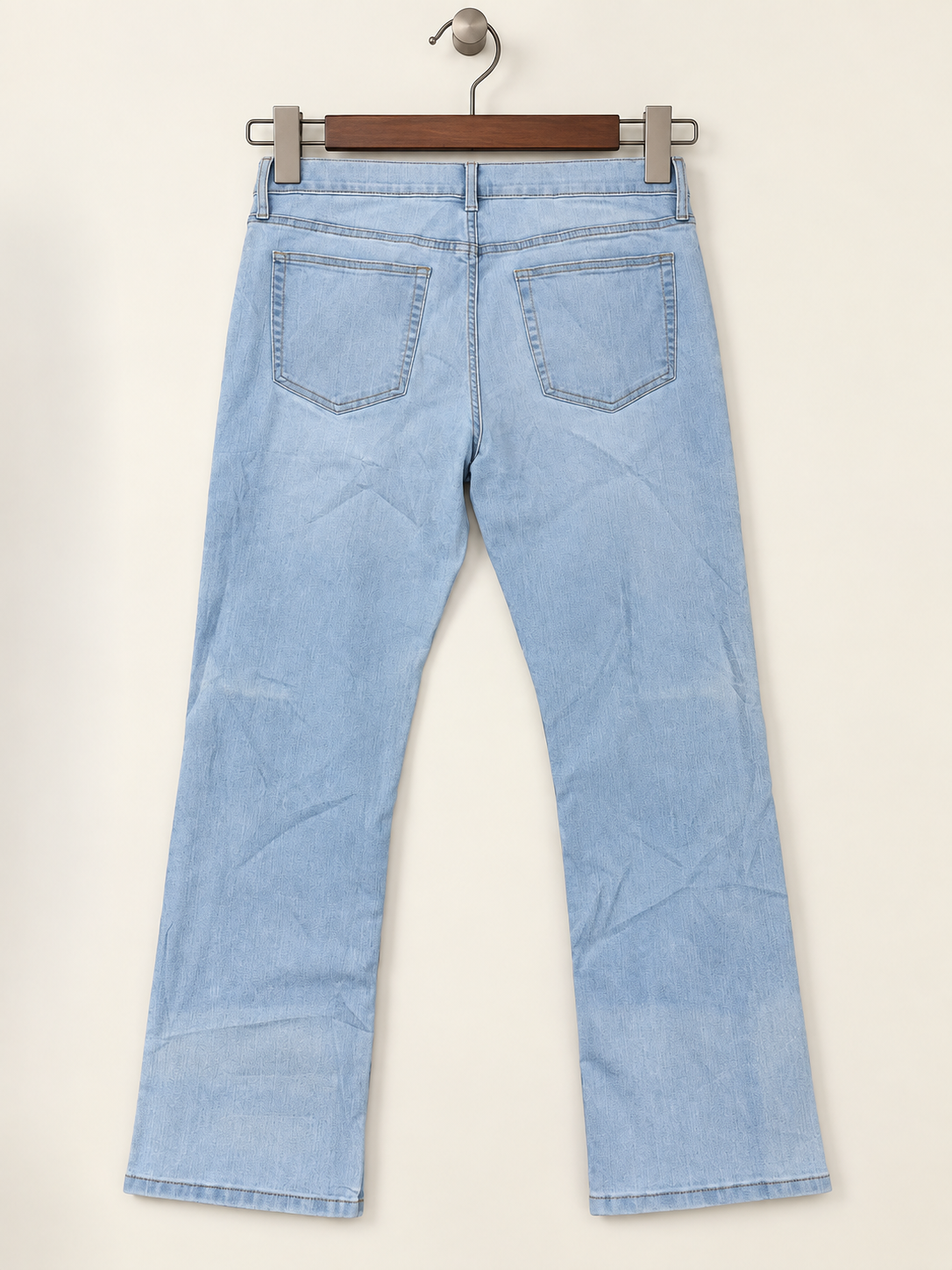 George Men's Light Wash Bootcut Denim Jeans - W34 L41 (NWT)