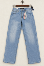 Cali 1850 Light Wash Rhinestone Embellished Jeans