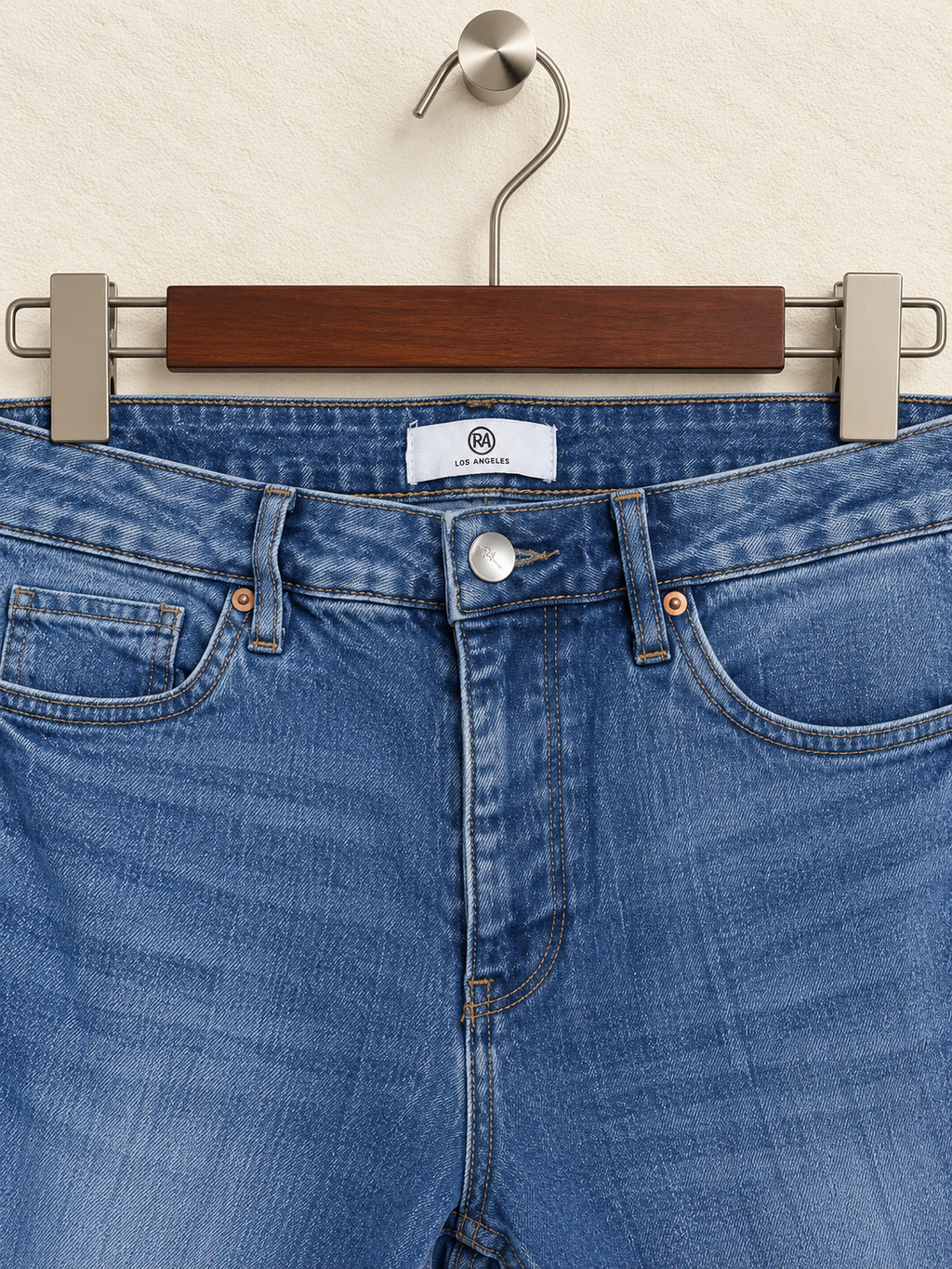 RA Los Angeles Women’s Medium Wash High-Rise Flare Jeans