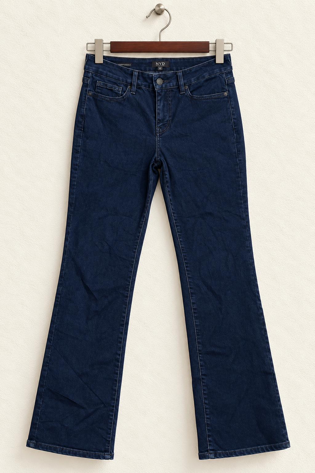 NYDJ Women’s Dark Wash Marilyn Straight Leg Jeans